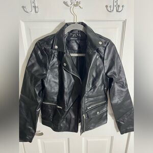 New Look Black Faux Leather Jacket